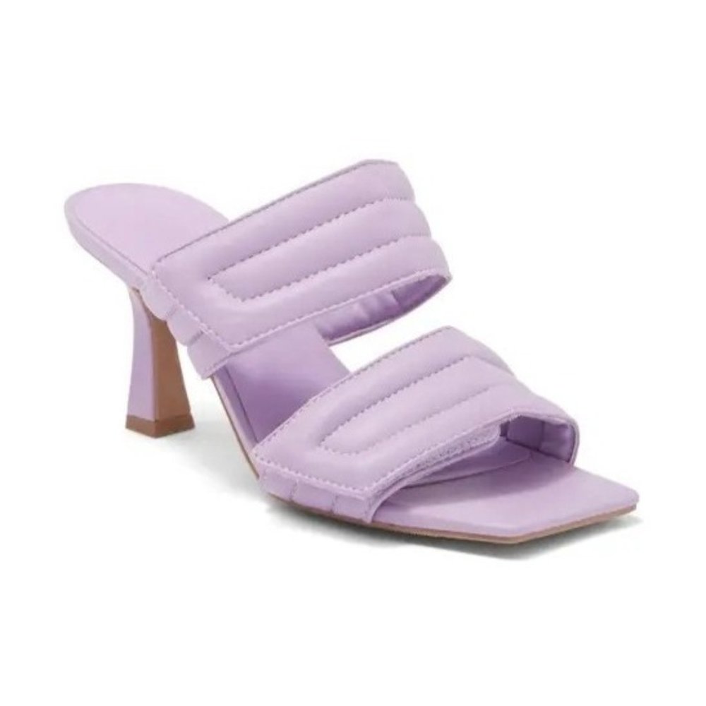 Abound Qarly Heeled Sandals in Purple Spray